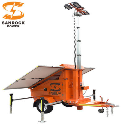 acheter Tours d'éclairage solaires - 5 sections - Hauteur 7M - Lampe solaire online manufacture