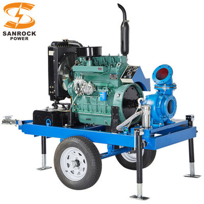acheter Pompes d'eau à moteur diesel de 90 kW à 120 kW Pompes urbaines auto-préchauffantes Pompes d'égout longue durée de vie online manufacture