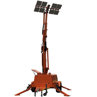 acheter Portable Lighting Towers Rated Speed 1500/1800 rpm Diesel Light Tower Industrial Light Tower online manufacture