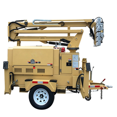 acheter Mobile Light Tower Outdoor LED Lighting Tower 9m Hydraulic Mast Diesel Light Tower online manufacture