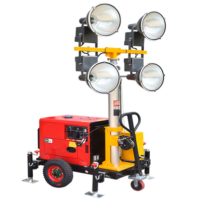 acheter Portable LED Light Towers Outdoor Light Tower Frequency 50/60 Hz Diesel Light Tower for Events online manufacture