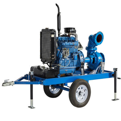 acheter Sewage Water Pump Flow 200 m³/h Single Stage Centrifugal Pump Trailer Diesel Water Pump online manufacture