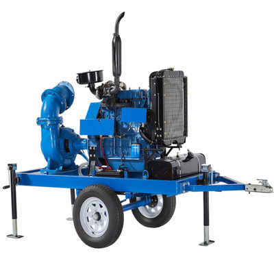 acheter High Suction Water Jet Pump Diesel Engine Pump Set Self Priming Centrifugal Water Pump online manufacture