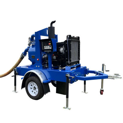 acheter Two-Wheel Self Priming Dewatering Pump Max Head 43m Agricultural Diesel Water Pumps for Irrigation online manufacture