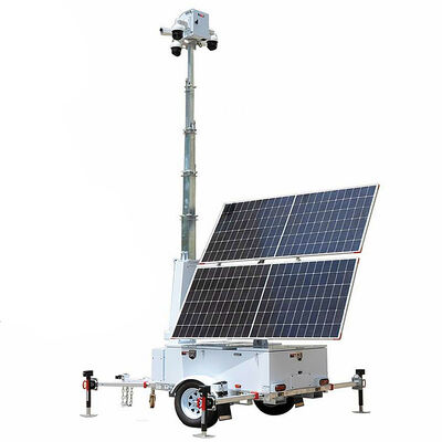 Acheter Tour de surveillance portable Connectivité sans fil Système d'éclairage à 360 degrés Tour phare solaire online manufacture