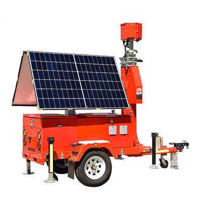 acheter Trailer Mounted Lighting Tower Renewable Energy Technologies Solar Powered Generator Industrial Light Tower online manufacture