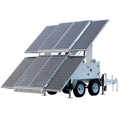 acheter IP65 étanche à l'eau Tour solaire LED Événements en extérieur Commandes automatiques Tour hydraulique online manufacture