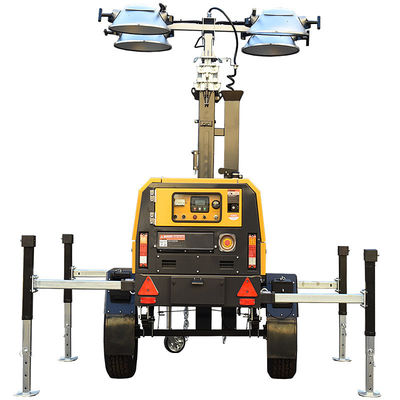 Événements Tour phare diesel Moteur diesel portable Tour phare LED Tour d'éclairage d'inondation