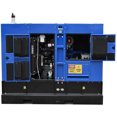 Générateur diesel de 400 V de tension à 50 Hz Conception silencieuse 12 V de démarrage électrique en courant continu Petite taille