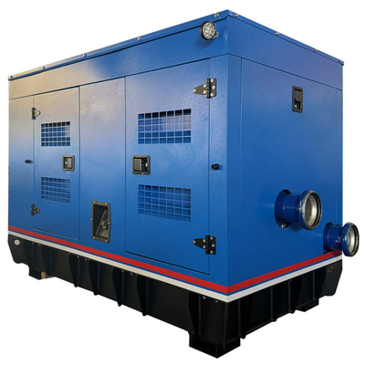 Pompe silencieuse à amorçage à sec, écologique, portable, capacité maximale 1600 GPM, pompe à eau diesel