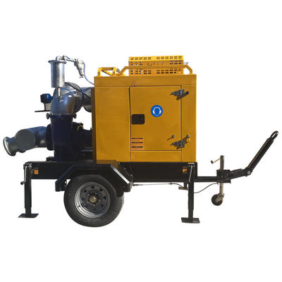 Drainage Water Pump  Diesel Powered Water Pump Speed 1500rpm Sewage Pump