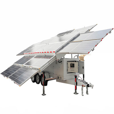 Tour de lumière solaire mobile de haute qualité pour espaces événementiels temporaires, tour de lumière télescopique, tour de lumière solaire à vendre