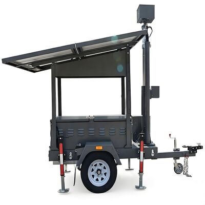 Tour solaire mobile écologique d'éclairage d'urgence de sauvetage zéro bruit Tour solaire d'éclairage de fabricant