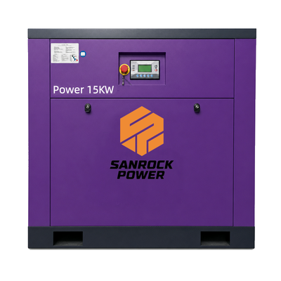 Factory Workshops PM VSD Screw Air Compressor Discharge Pressure 6-8 bar Easy Maintenance Electric Air Compressor