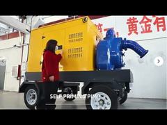 Trailer Mounted Water Pump Diesel Engine Pump Firefighting Diesel Powered Water Pump 