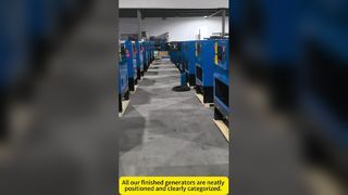 Groupe électrogène commercial de moteur diesel générateur diesel mobile de 3 phases générateur silencieux