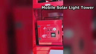Tour de surveillance mobile CCTV Parkings Tour d'éclairage télescopique de sécurité 7 mât Ligh solaire de levage